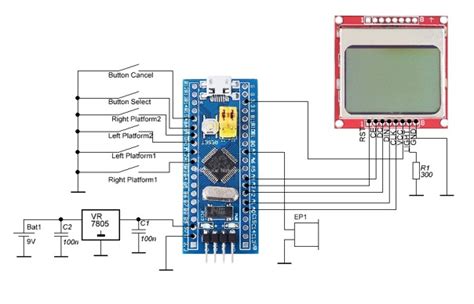 Игровая консоль на STM32 и LCD Nokia 5110 Наверняка у многих из нас в ...