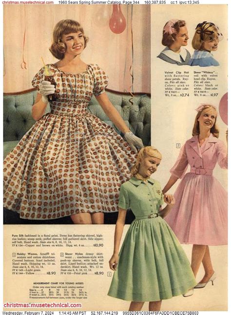 1960 Sears Spring Summer Catalog Page 344 Catalogs And Wishbooks