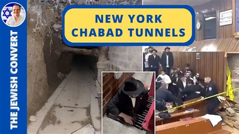 SECRET TUNNELS Under SYNAGOGUE In NEW YORK MESSIANIC CHABAD 770