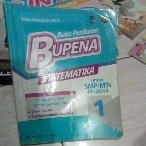 Jual Buku Penilaian Bupena Matematika Untuk SMP Kelas 7 Penerbit