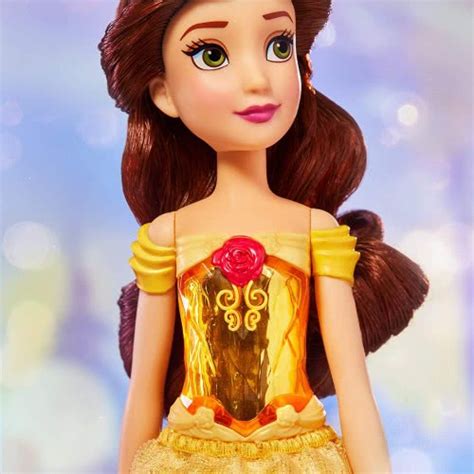 Hasbro Disney Princess Royal Shimmer Belle Doll Fashion Doll With