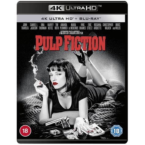 Pulp Fiction K Ultra Hd Includes Blu Ray K Zavvi Uk