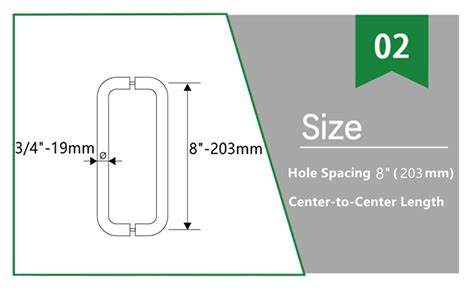 Ranbo Hardware Back To Back Commercial Grade Stainless Steel