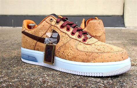 Nike Air Force 1 Bespoke “cork” By Slovadon Schoenen Sneakers Nike Mannenschoenen Schoenen