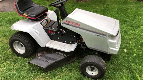 S Craftsman Lawn Tractor Hp Deck Youtube