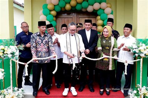 Mendag Zulhas Resmikan Pabrik Kopi Besutan Siswa SMK Di Lampung