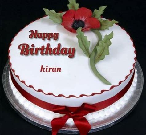 Best Of Name Happy Birthday Kiran Image Photos