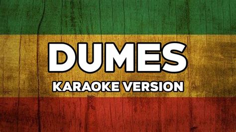 Karaoke Dumes Reggae Ska Version Nada Cewe Youtube