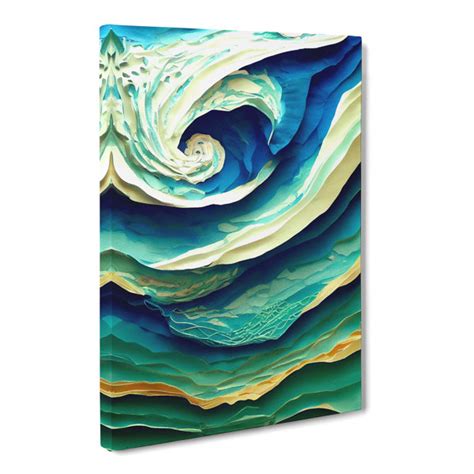 House Of Hampton Painted Ocean Seascape Vol 1 Wayfair Co Uk