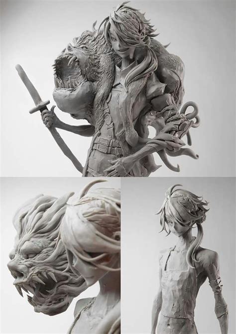 Idea De Maxim En Sculpting Esculturas Modelado De Personajes