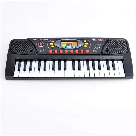 37 Key Electronic Keyboard Piano With Microphone Musical Toy For