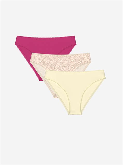 LCW DREAM Karişik Desenli Bikini Külot lü Paket W L Z QBC LCW