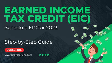 Earned Income Tax Credit Step By Step Calculation Youtube