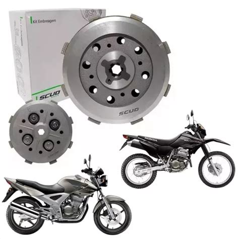 Kit Embreagem Completo Honda Cbx Twister Xr Tornado Scud Frete Gr Tis