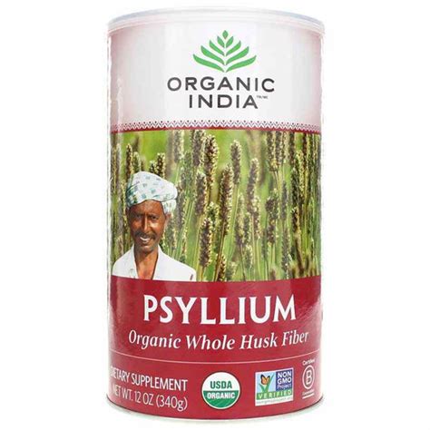 Organic Whole Husk Psyllium Organic India