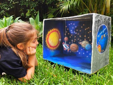 Solar System Diorama Diy Set Instant Download Includes Etsy Uk Solar System Projects For