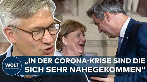 SÖDER VERLEIHT MERKEL VERDIENSTORDEN Ich finde diese fränkische