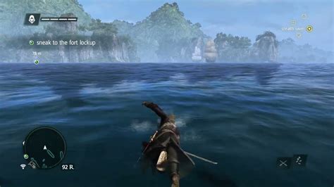 Can You Swim Across The Map Assassins Creed Iv Black Flag Ps5 Gameplay Youtube