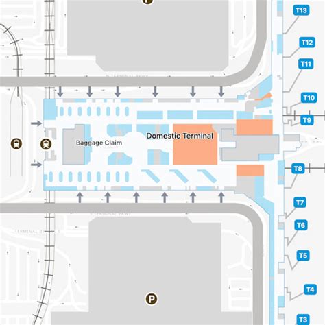 Atlanta Airport Map Guide To Atls Terminals