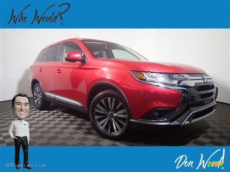 Rally Red Metallic Mitsubishi Outlander Sel S Awc Photo