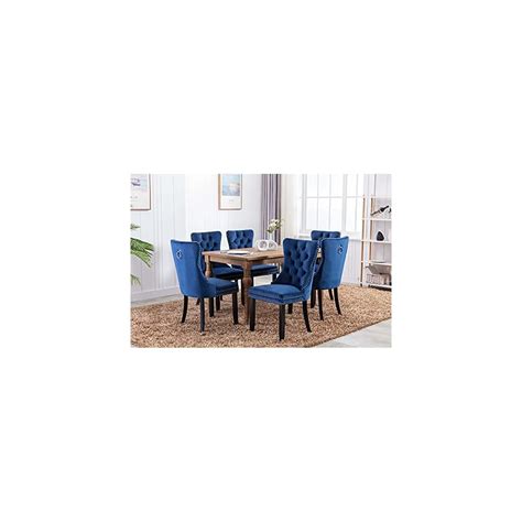 Lz Leisure Zone Dining Chairs Set Of 2 Upholstered Ubuy India