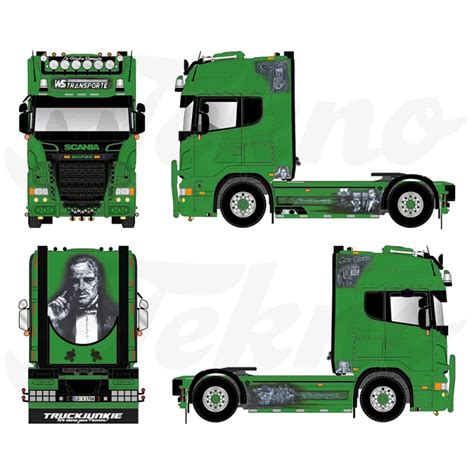 Tekno Scania R Serie Topline X Ws Transporte Tekno