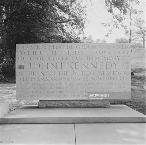 Jfk Memorial At Runnymede Memories Jfk United States