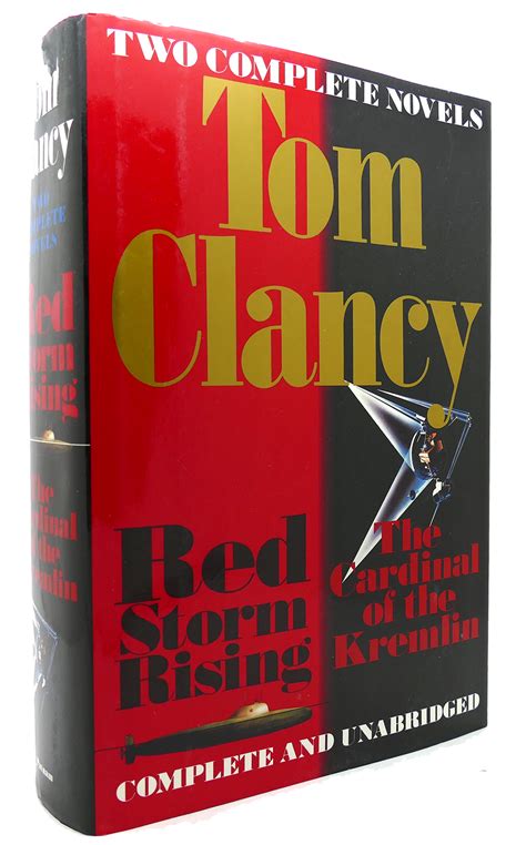 TOM CLANCY TWO COMPLETE NOVELS Red Storm Rising & the Cardinal of the ...