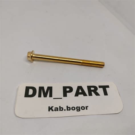 Mesin Flange Bolt Bolt Engine Block Bolt Lock K Gold Cvt Cm Cm