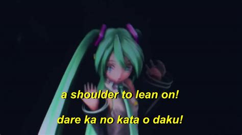 Hatsune Miku Hand In Hand Magical Mirai 2015 English And Romaji Subtitles Youtube