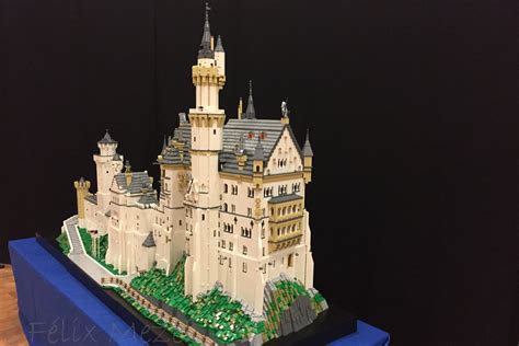 The Complete Neuschwanstein Castle Replica In 57 640 LEGO Pieces