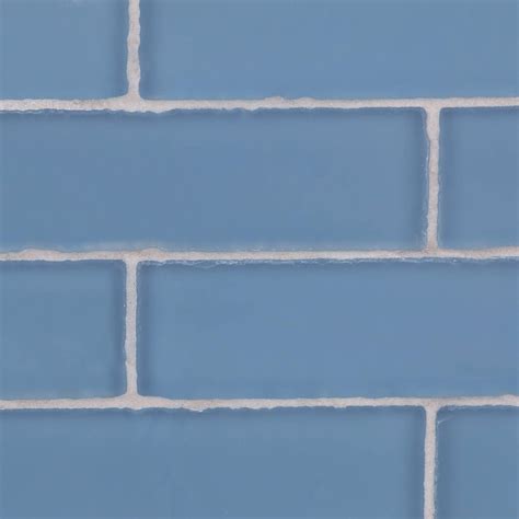 Create The Look Of A Sea Glass Backsplash With This Beautiful Tumbled Edge Frosted Beached Glass