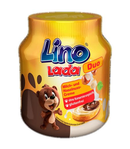 Podravka Lino Lada Duo Milch Und Haselnusscreme Brotaufstrich 400g