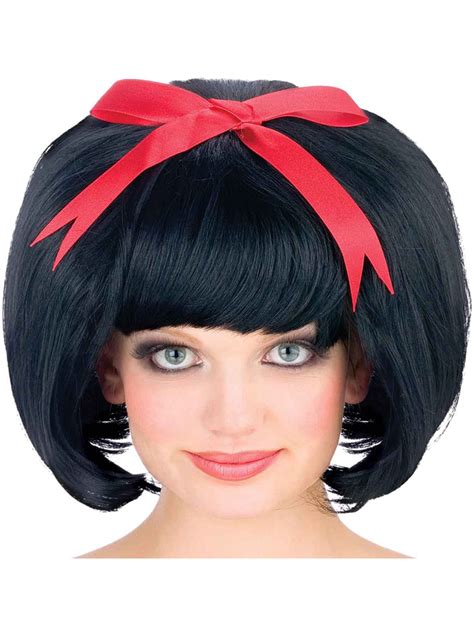 Black Bob With Bow Wig