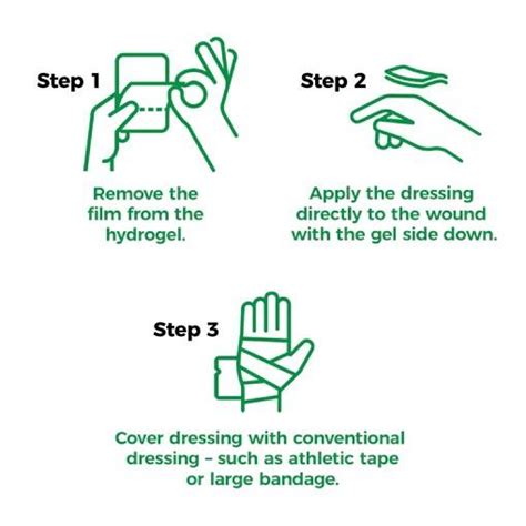 Medagel Turfguard Sterile Turf Burn Hydrogel Patch