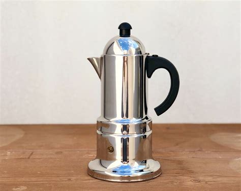 Rare Vintage Stovetop Moka Pot Kontessa With Magnetic Bottom For