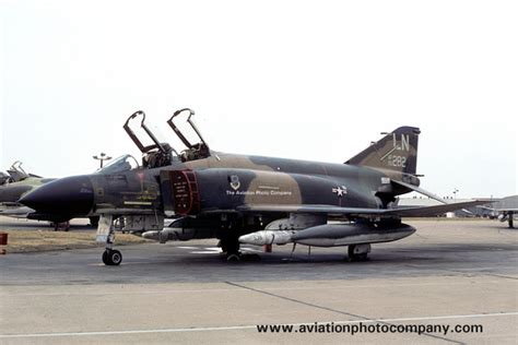 The Aviation Photo Company F 4 Phantom Mcdonnell Usaf 48 Tfw 492