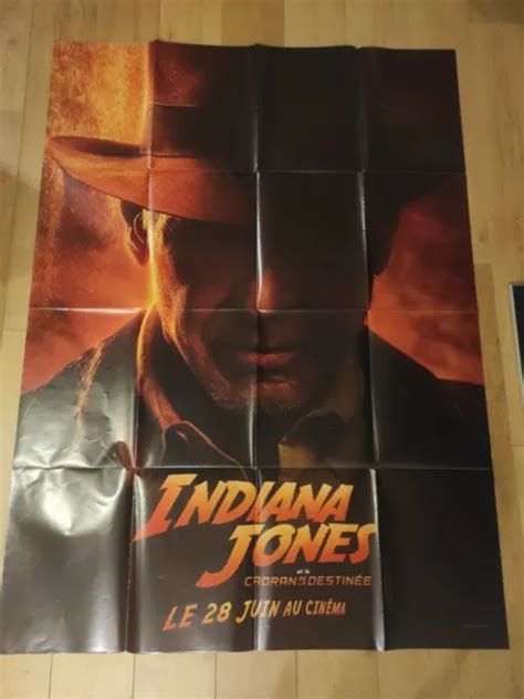 Affiche Cin Ma Indiana Jones Et Le Cadran De La Destin E X Cm