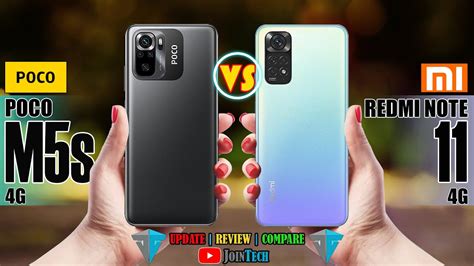 XIAOMI POCO M5s VS XIAOMI REDMI NOTE 11 FULL SPECIFICATIONS COMPARISON