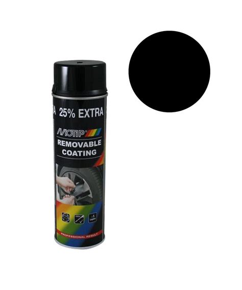 MoTip Removable Coating Black Gloss (04302) 500 ml Verf en Behangland ...