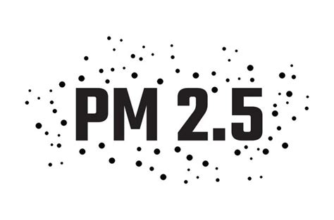 Premium Vector | Pollution pm25 icon dust in the air safety concept ...