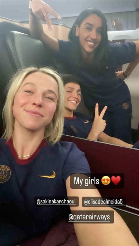 Elisa De Almeida Jackie Groenen And Sakina Karchaoui En 2024 Psg