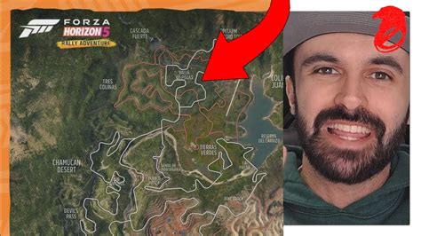 ASI ES El MAPA Del NUEVO DLC De Forza Horizon 5 RALLY ADVENTURE YouTube