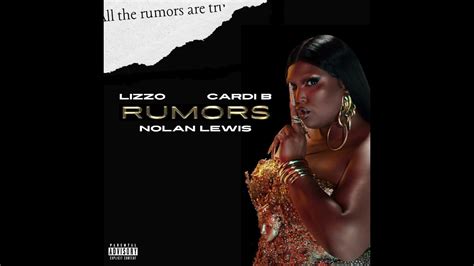 Lizzo Rumors Remix Feat Cardi B Nolan Lewis Youtube