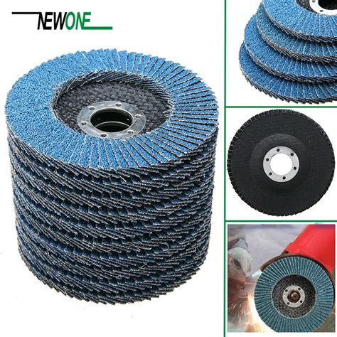 10pcs 4 12 X 78 Premium Zirconia Flap Disc Grinding Wheel Sand