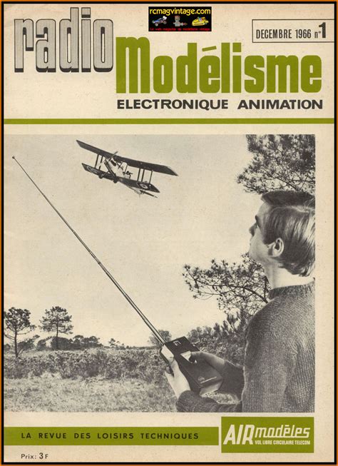 Radio Modélisme n01 de décembre 1966