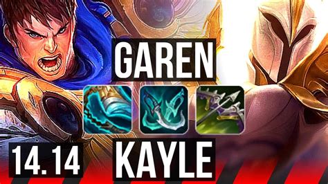 Garen Vs Kayle Top Quadra Games Na Grandmaster