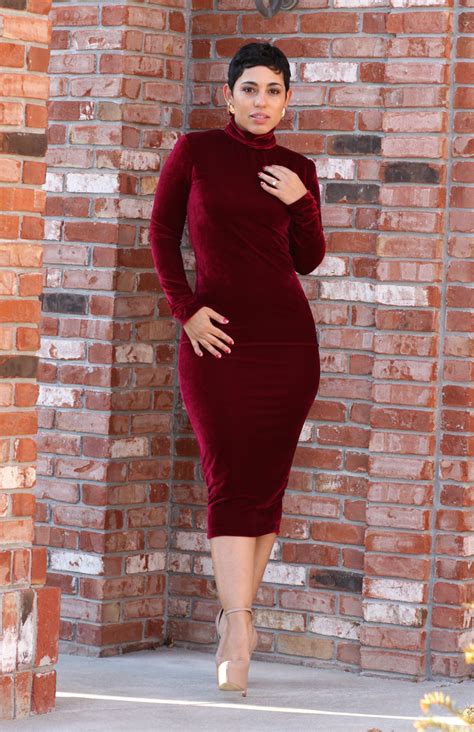 Velvet Turtleneck Dress Turtle Neck Dress Velvet Fashion Fashion