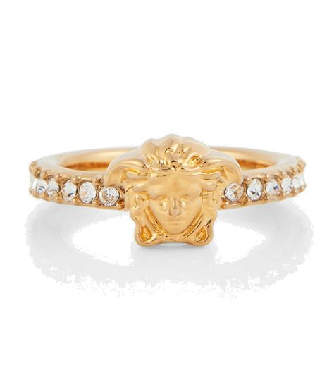 Versace La Medusa Crystal Ring Versace