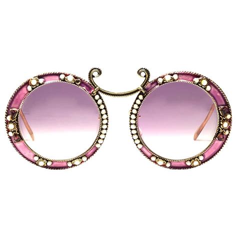 Ultra Rare 1960 Christian Dior Enamel Jewelled Rose Archive Dior Sunglasses For Sale At 1stdibs